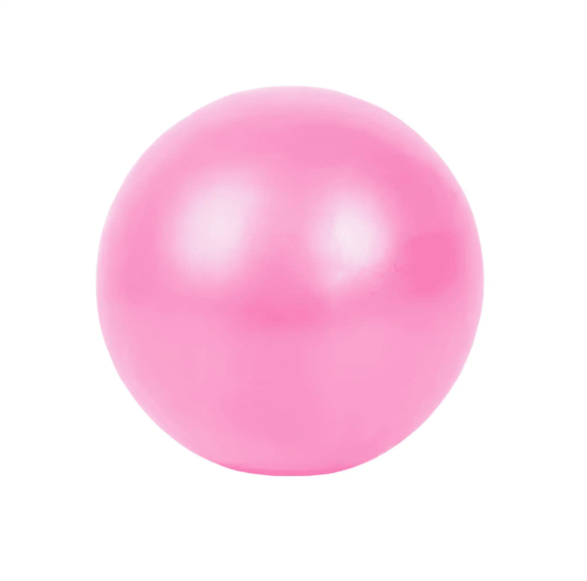 Minipilatesboll anpassad för balansövningar i färgen rosa