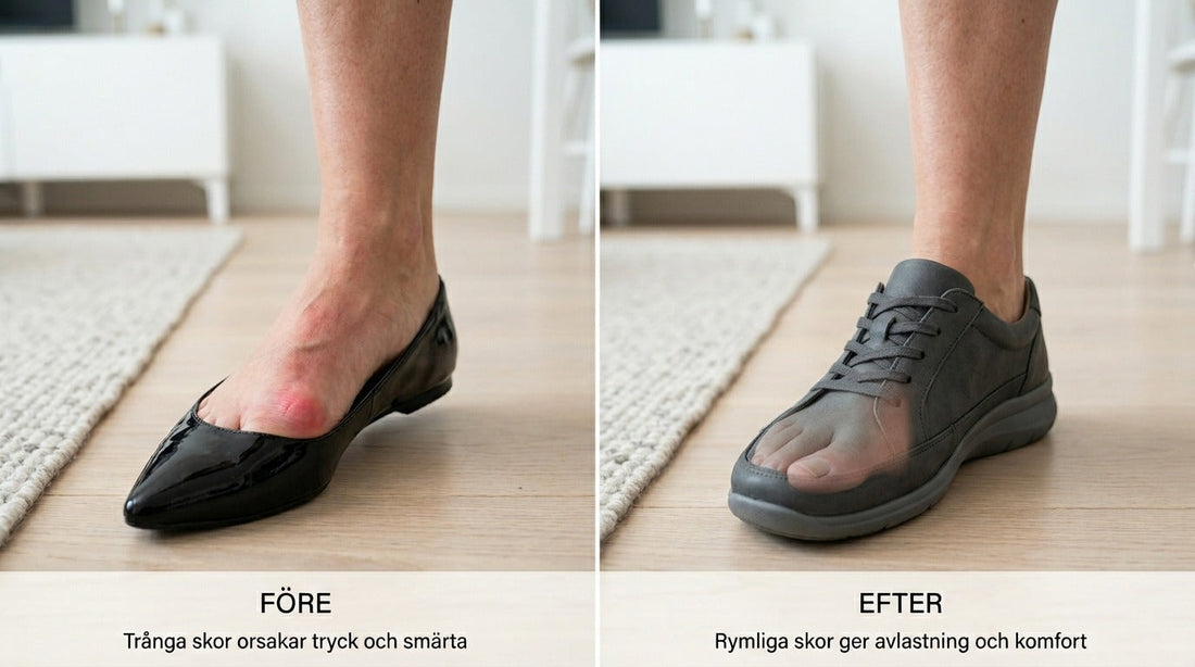 Kan fel skor förvärra Hallux Valgus