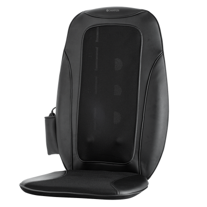 Champion MD210 svart massagedyna med rygg- och sittdyna