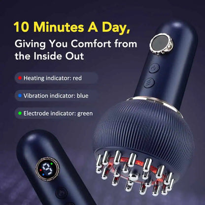 Elektrisk Gua Sha massageapparat med värme & vibration
