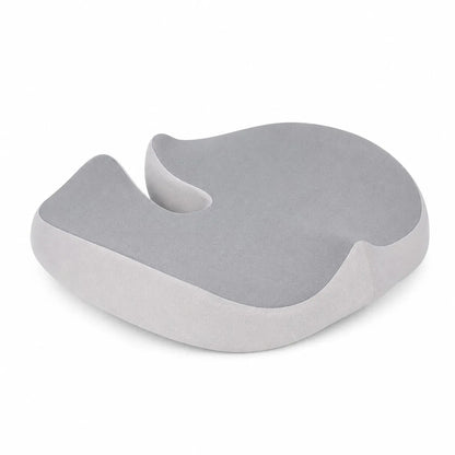 Ergonomisk sittdyna i grått minnesskum