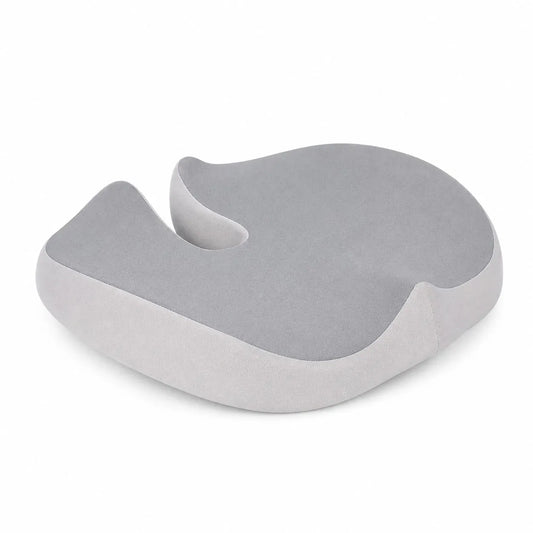 Ergonomisk sittdyna i grått minnesskum
