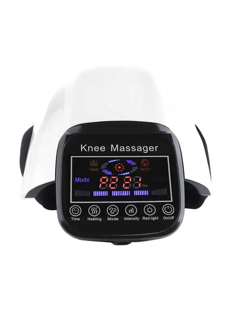 Knämassage med värme och rödljusterapi