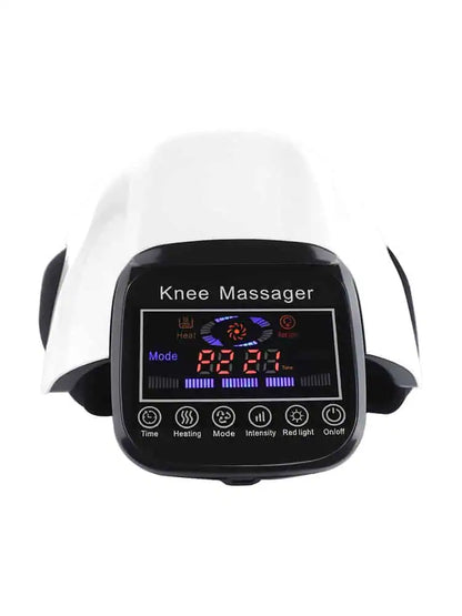Knämassage med värme och rödljusterapi
