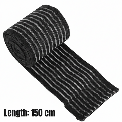 Detaljbild som visar elastiskt material och struktur
