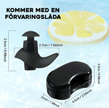 Premium silikon öronproppar med förvaringsbox